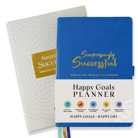 Surprisingly Successful – Undated Weekly Planner - Majorelle Blue