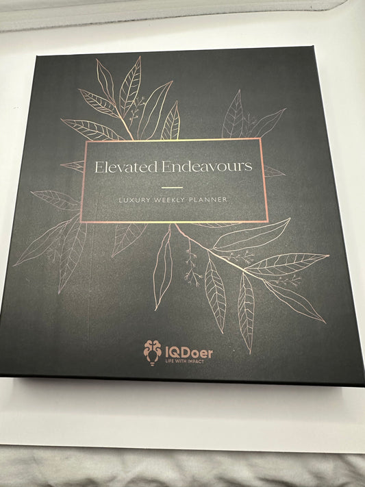 Elevated Endeavors – 2026 Weekly Planner (Custom A4)
