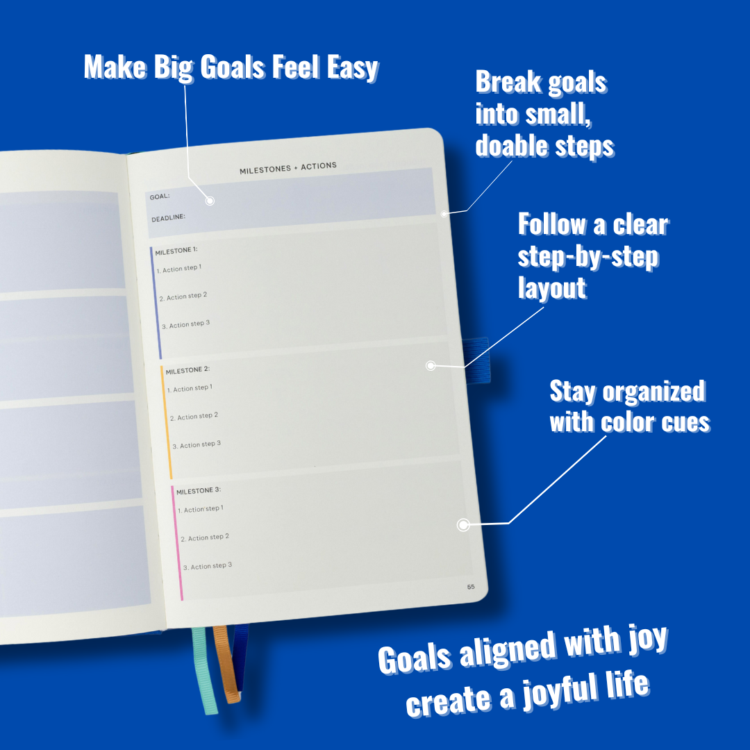 Surprisingly Successful – Undated Weekly Planner - Majorelle Blue