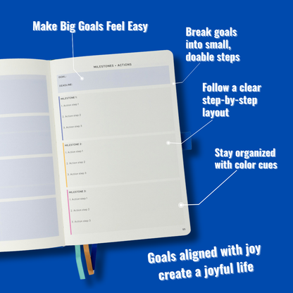 Surprisingly Successful – Undated Weekly Planner - Majorelle Blue