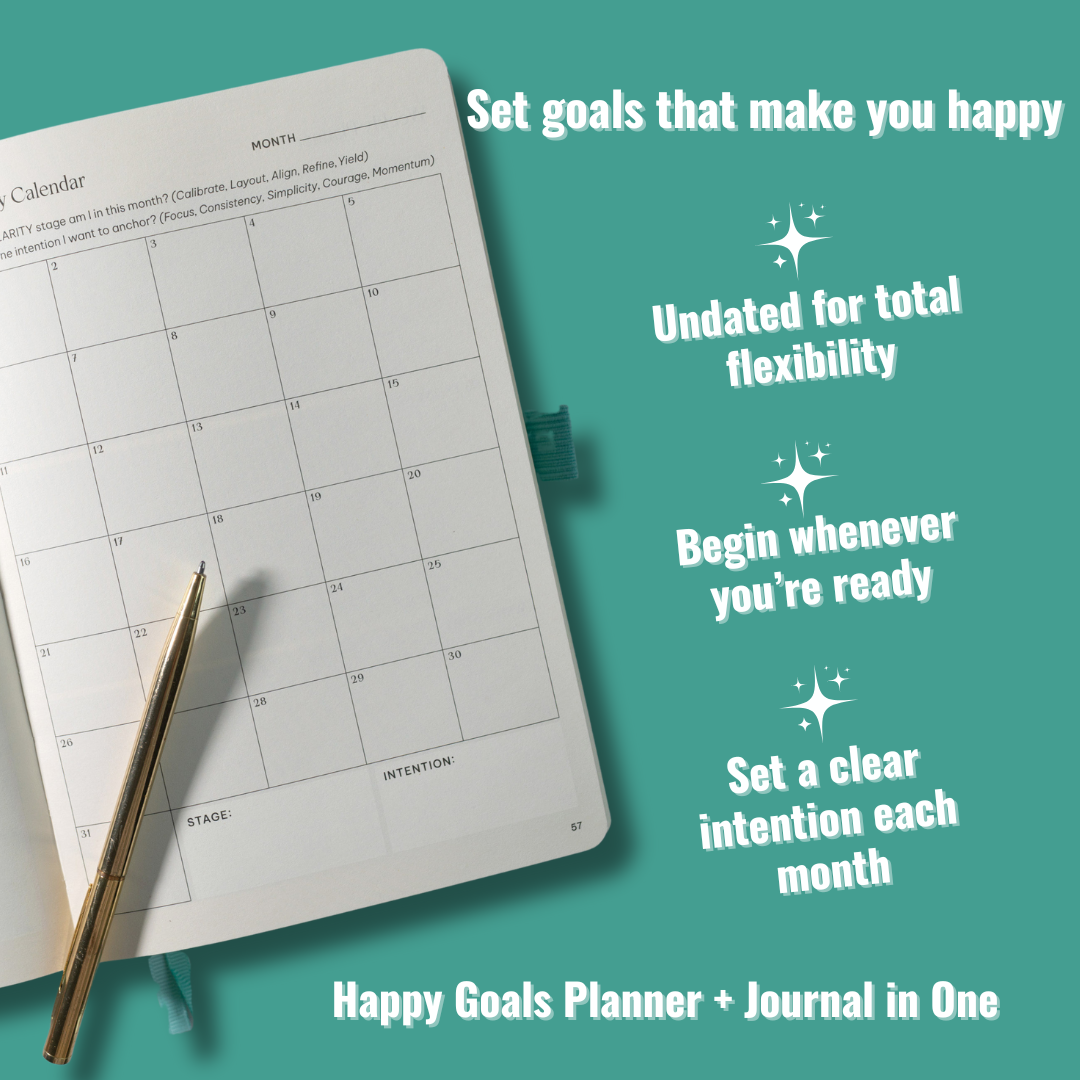Surprisingly Successful – Undated Weekly Planner - Teal