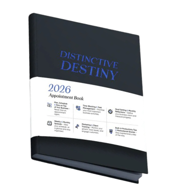 Distinctive Destiny – 2026 Appointment Book (A4)