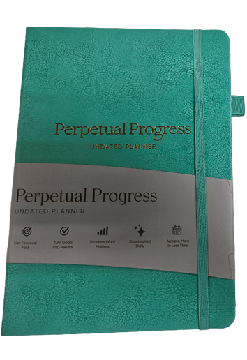 Perpetual Progress – Undated Daily Planner (A5)