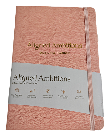 Aligned Ambitions – 2026 Daily Planner (A5)