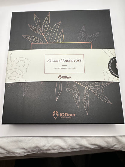 Elevated Endeavors – 2026 Weekly Planner (Custom A4)