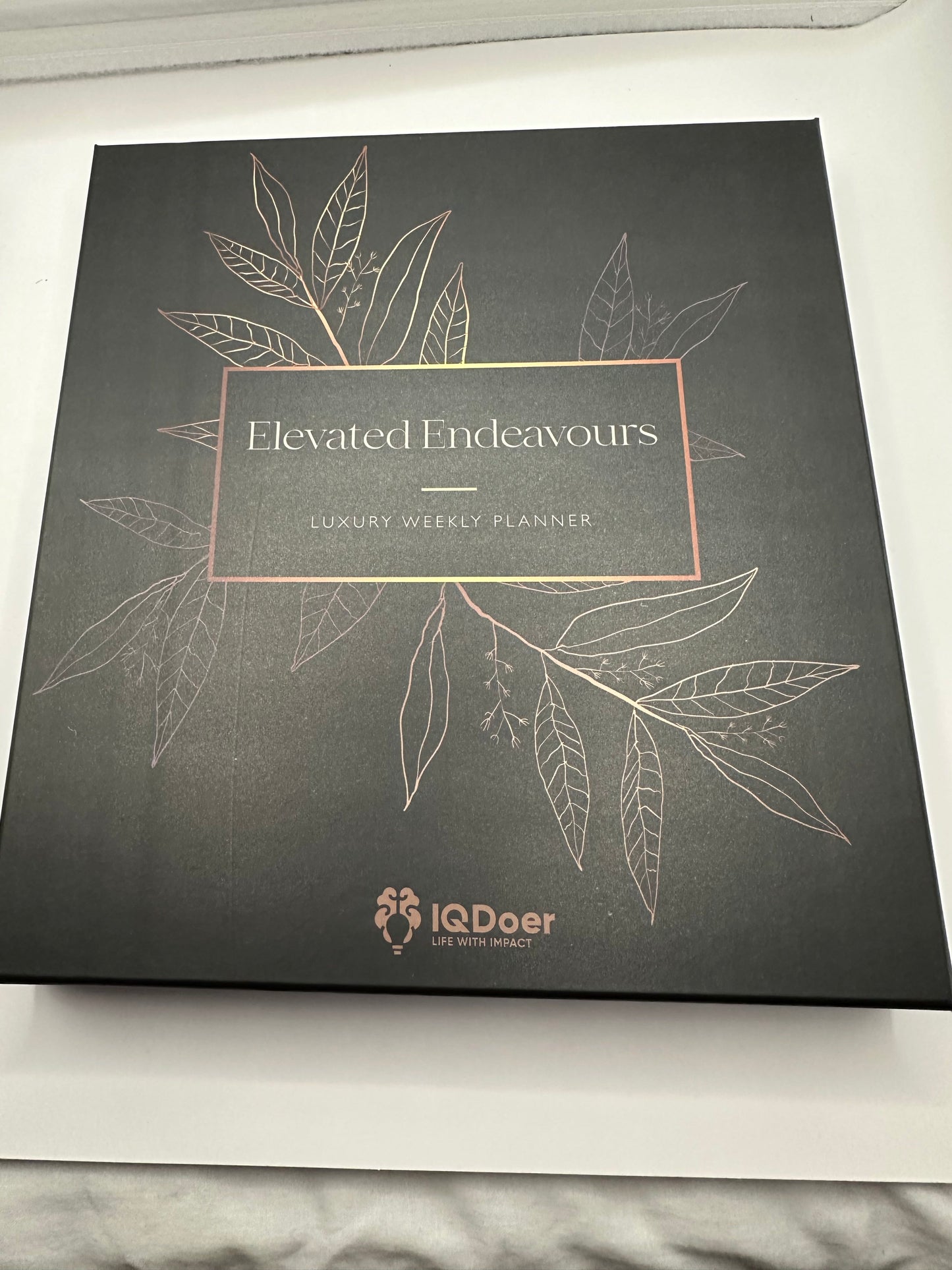 Elevated Endeavors – 2026 Weekly Planner (Custom A4)