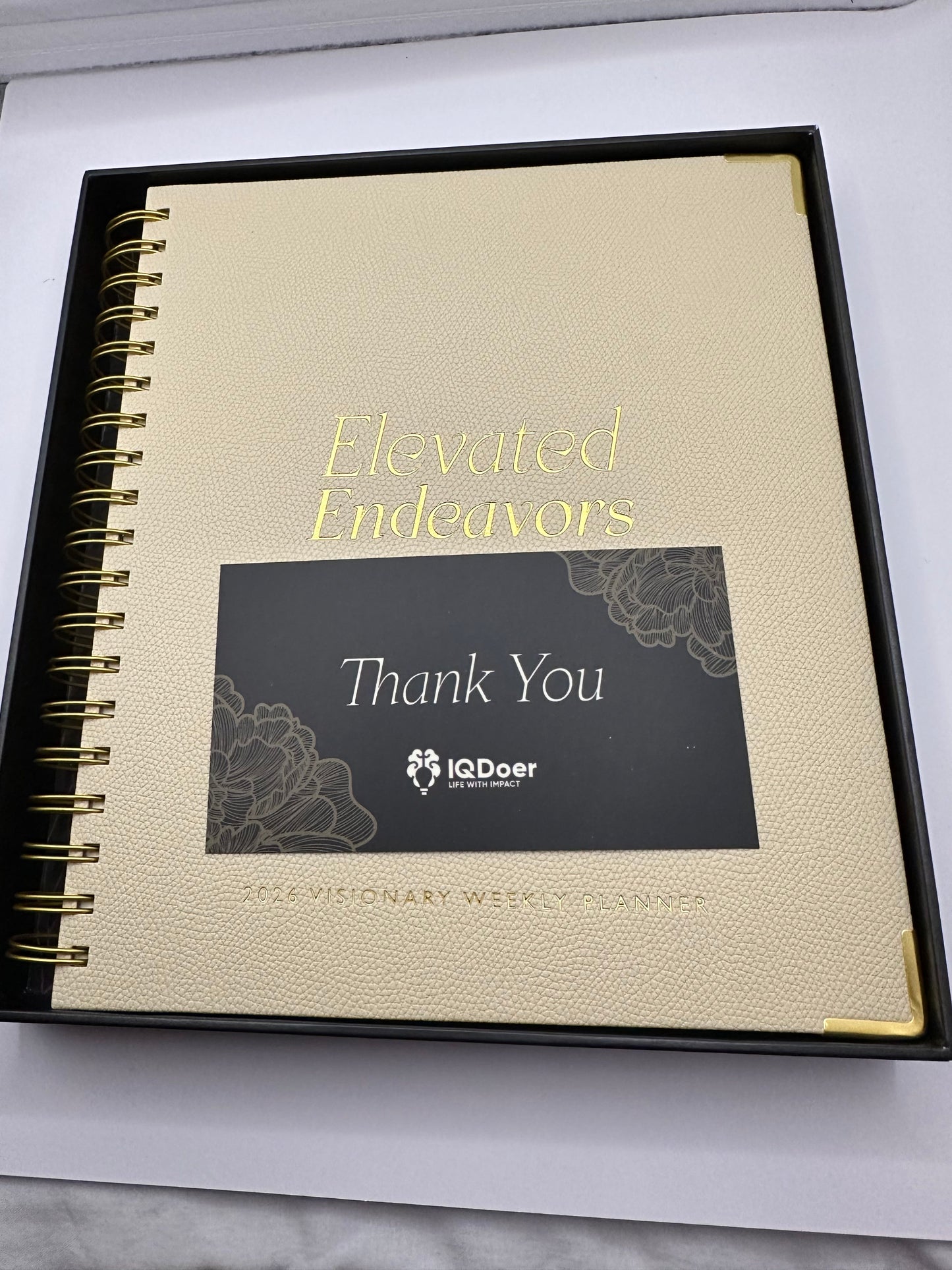 Elevated Endeavors – 2026 Weekly Planner (Custom A4)