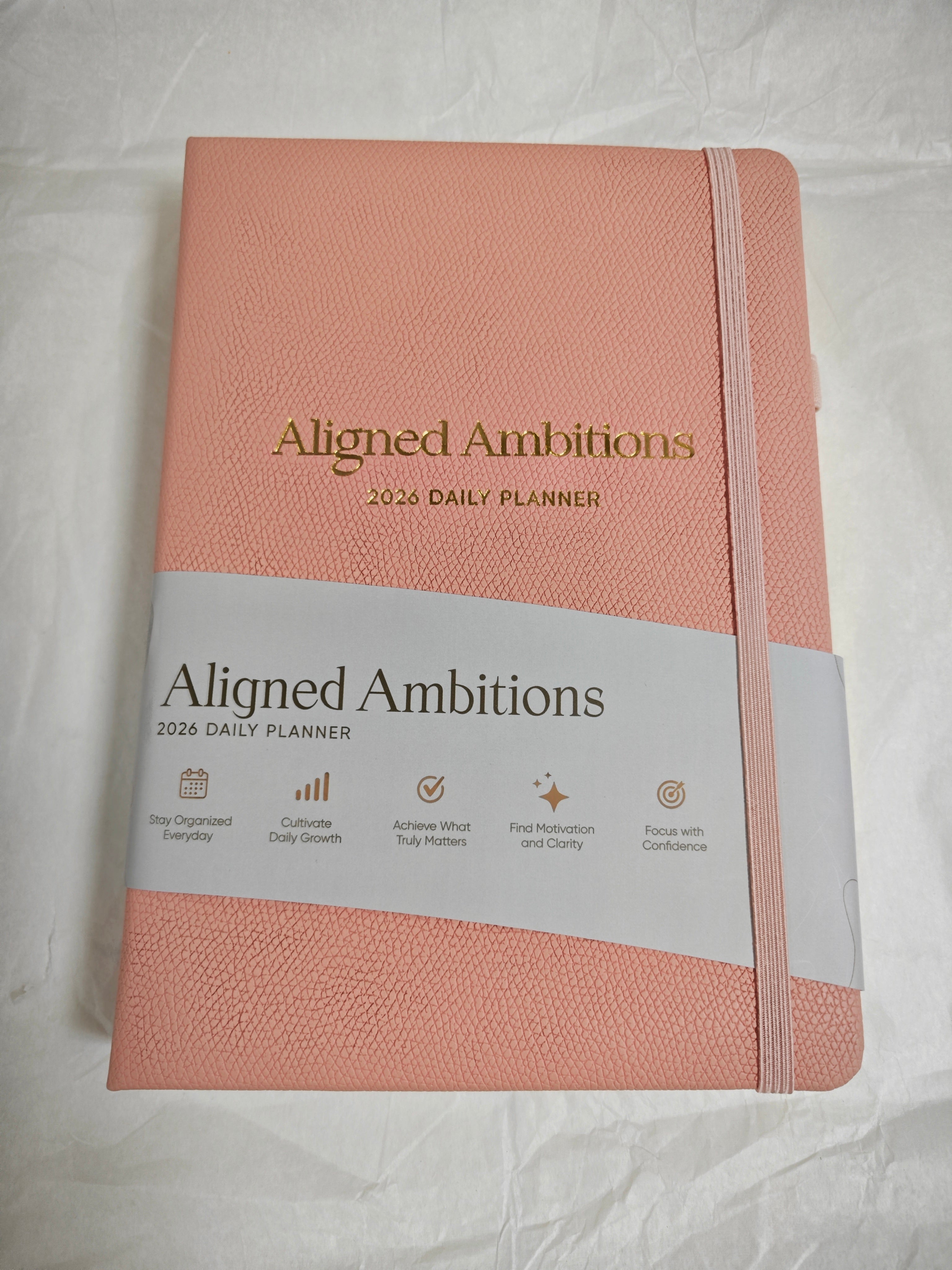 Aligned Ambitions – 2026 Daily Planner (A5)